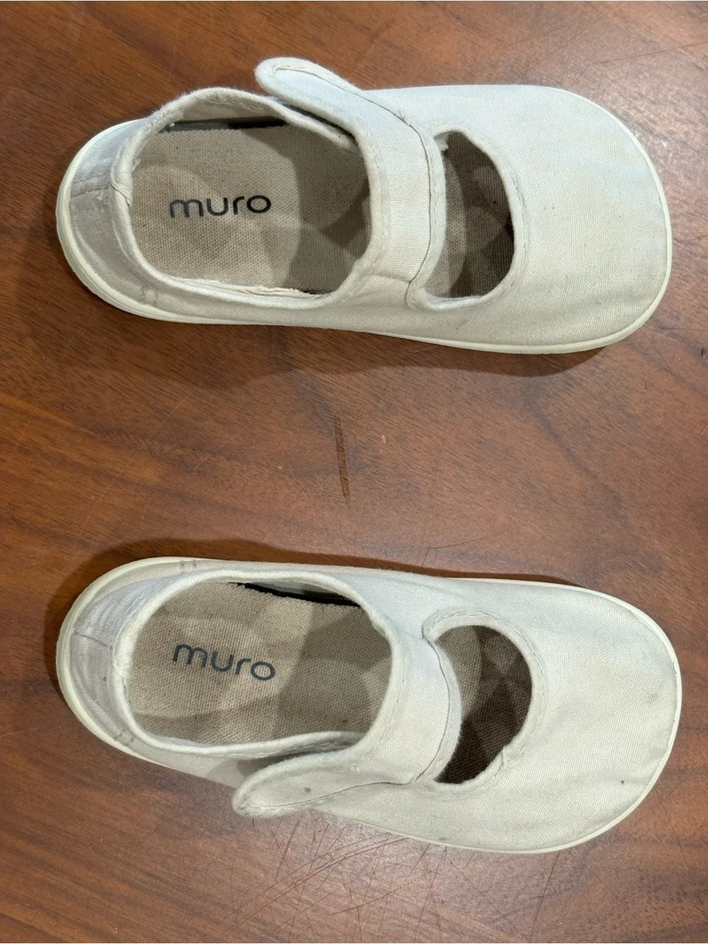 Made in Spain Girls Cream Mary Jane Shoes